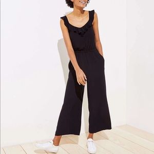 Mixed Media  Flutter sleeve Jumpsuit